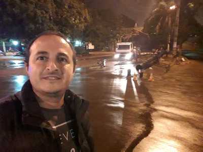 No informan sobre quién intentó instalar cartel en rotonda Oasis