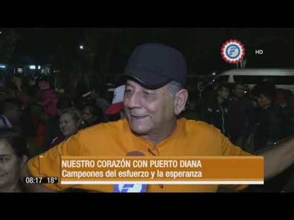 Puerto Diana, campeones del esfuerzo y la esperanza