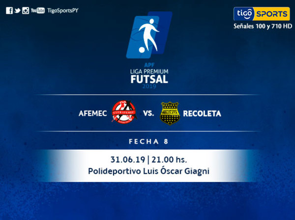 Afemec y Recoleta juegan por la fecha 8 de la Premium