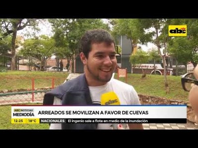 Arreados se movilizan a favor de Cuevas - Tv - ABC Color