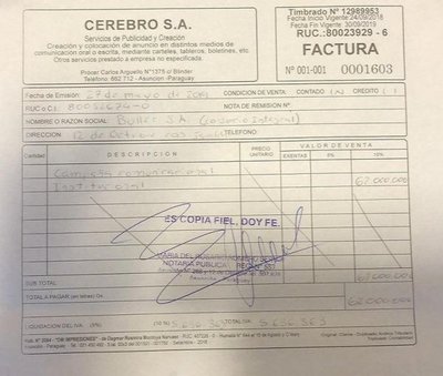 Licitación IPS: Chamorro pagó a agencia por servicios publicitarios - 730am - ABC Color