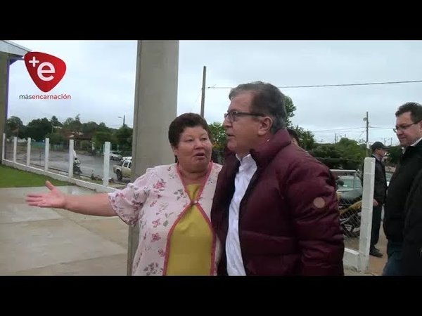 VECINOS DE B° SAN PEDRO AGRADECEN A LA EBY