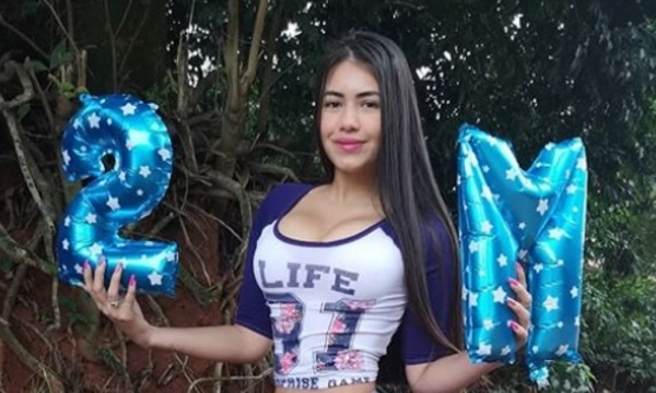 “La paraguaya pynandi” alcanzó 2 millones de seguidores