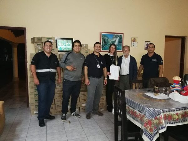 Migraciones acercó donaciones a Ñeembucú para colaborar con damnificados