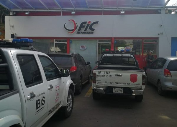 Asaltaron una financiera en el Mercado 4 - Nacionales - ABC Color
