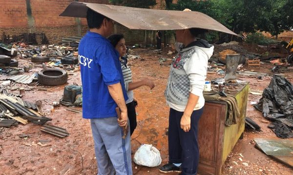 Familia apela a la solidaridad tras desalojo