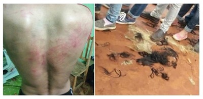 Brutal bautismo universitario en Caazapá