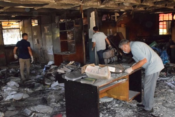 Preliminar para caso incendio sede municipal de Encarnación - Nacionales - ABC Color