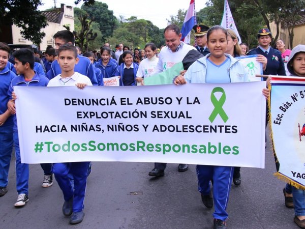 Pobladores de Yaguarón marcharon en memoria de Felicita
