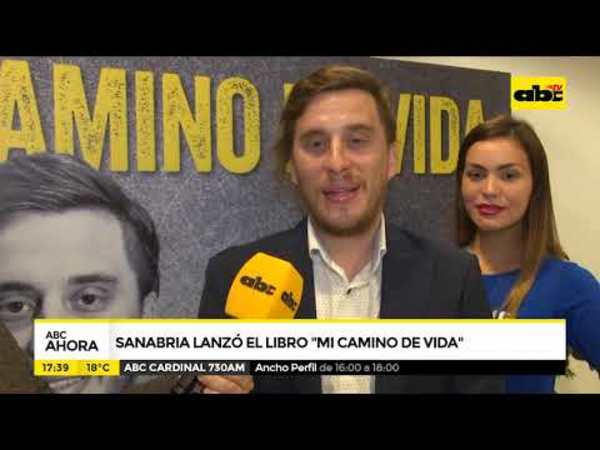 Sanabría lanzó el libro Mi camino de vida - Tv - ABC Color