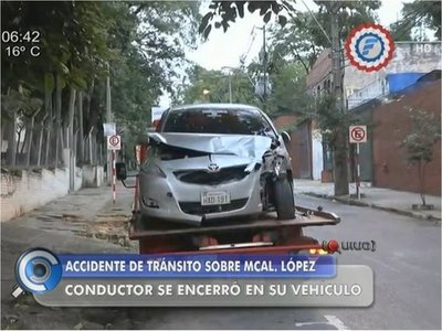 Abogado causó accidente y dio positivo al alcotest