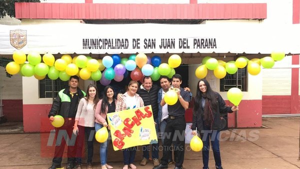 SAN JUAN DEL PARANÁ MUESTRA SU SOLIDARIDAD PARA CON AFECTADOS DE ÑEEMBUCÚ.