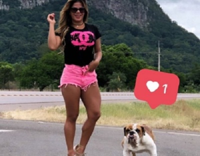 El perro de Simone Villar tiene cuenta de Instagram