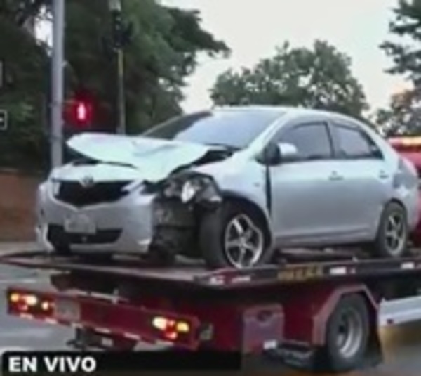 Conductor ebrio ocasiona aparatoso choque en Asunción - Paraguay.com