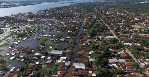 LA CRECIDA DEL RÍO PARAGUAY YA AFECTÓ A MÁS DE 14.800 FAMILIAS EN ASUNCIÓN