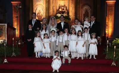 Elegante boda de Marcela y Pablo