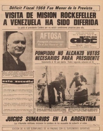 2 de junio de 1969 - Un Dia Como Hoy - ABC Color