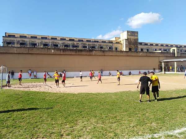 Final del campeonato de fútbol penitenciario en la Esperanza | .::Agencia IP::.