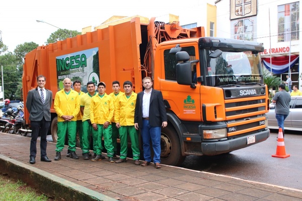 Franqueños tienen nueva empresa recolectora de basura - ADN Paraguayo
