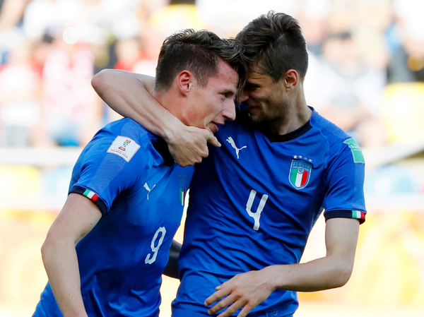 Italia gana y se mete en cuartos del Mundial Sub 20