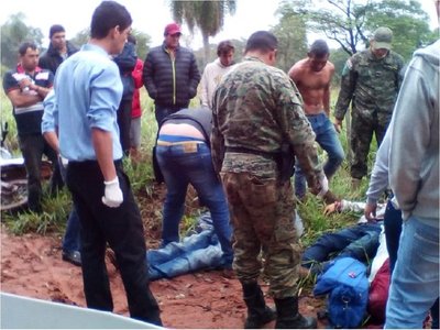 Acribillan a dos hombres en Yby Yaú