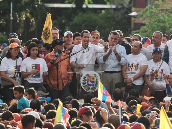 Guaidó augura que Maduro dejará el poder en Venezuela antes de finalizar 2019 - ADN Paraguayo