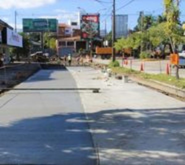 Anuncian cierre de carril en la avenida San Martín - Paraguay.com