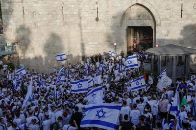 Israelíes marchan por Jerusalén Este para conmemorar su ocupación - Internacionales - ABC Color