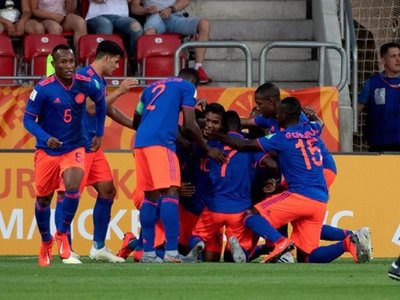 Los penales clasifican a Colombia a los cuartos del Mundial Sub 20