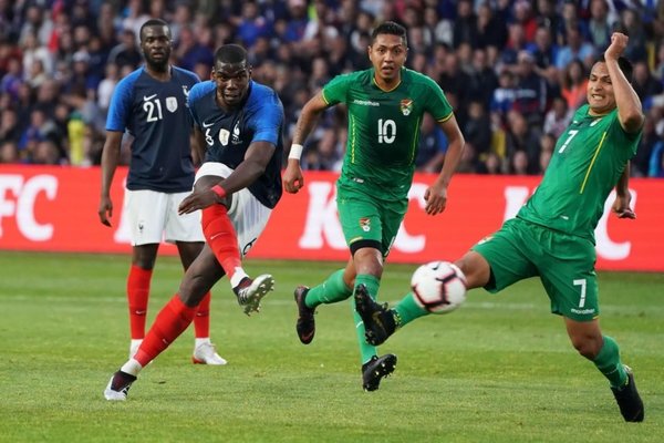 Una tierna Bolivia se inclina ante Francia - Deportes - ABC Color