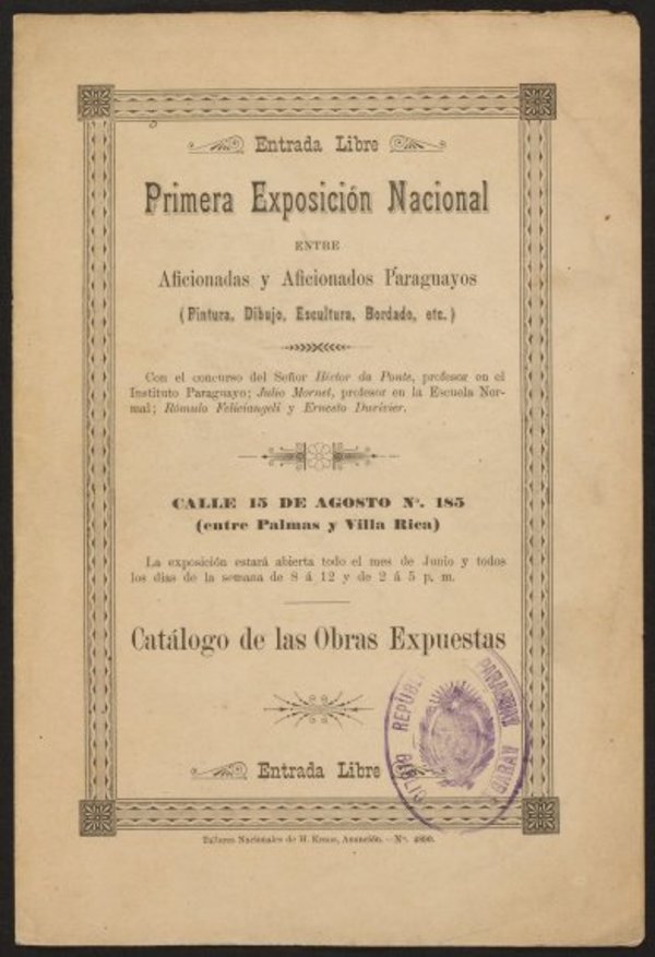 A 120 años de la primera exposición de Bellas Artes - Espectaculos - ABC Color