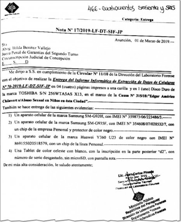 Cámara Gesell debe tener el respaldo de otras pruebas para incriminar - Edicion Impresa - ABC Color