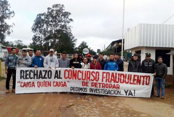 Protesta contra Petropar en Troche - Edicion Impresa - ABC Color