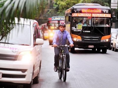 Gobierno proyecta construir a corto plazo 40 km de ciclovías en Asunción - Edicion Impresa - ABC Color