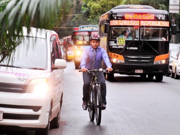Gobierno proyecta construir a corto plazo 40 km de ciclovías en Asunción - Edicion Impresa - ABC Color