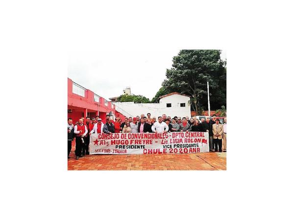 Convencionales de Central eligieron a sus autoridades