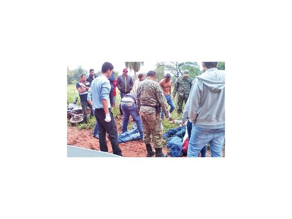 Emboscan a dos hombres y los matan a tiros en Yby Yaú