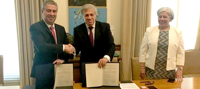 TSJE y OEA firman convenio para las elecciones municipales del 2020
