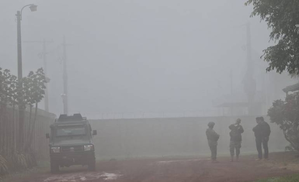 HOY / En la 'terraza del país' neblina impide reunión de Abdo con Sergio Moro y Patricia Bullrich