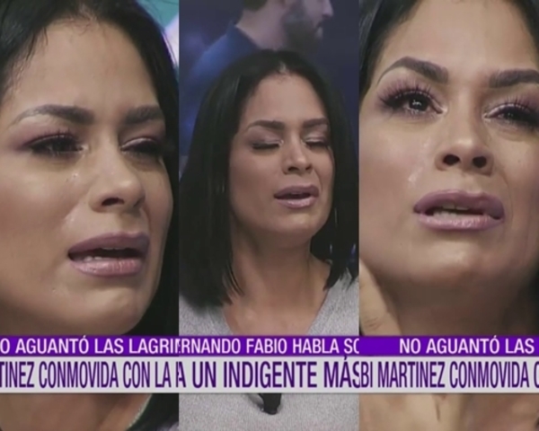 Fabi Martínez rompió en llanto en "El Resumen"