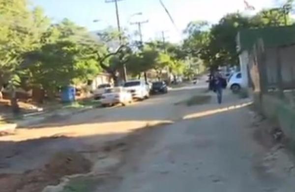 Lamentable estado de la Avenida Artigas - C9N