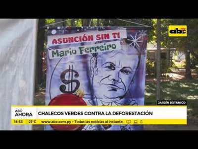 Chalecos verdes contra la deforestación - Tv - ABC Color