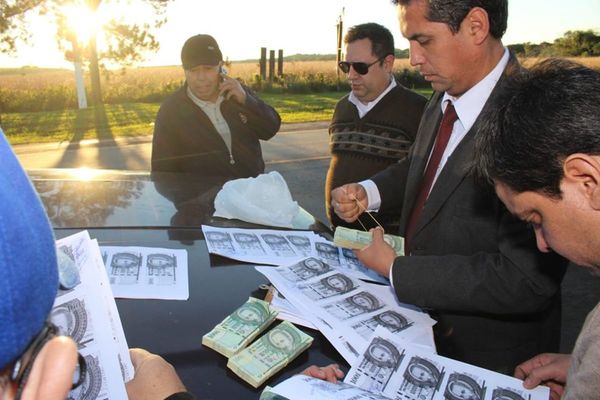Detienen a periodista por extorsión de Gs. 80 millones