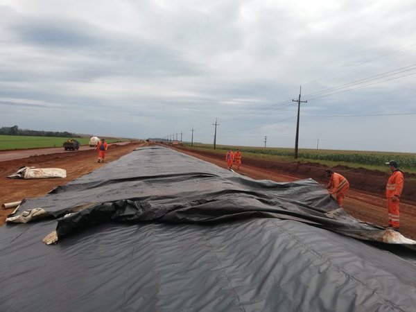 Ruta Naranjal – San Cristóbal registra 90% de avance - ADN Paraguayo