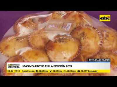 Comilona de Teletón: Masivo apoyo en la edición 2019 - Tv - ABC Color