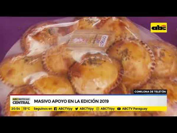 Comilona de Teletón: Masivo apoyo en la edición 2019 - Tv - ABC Color