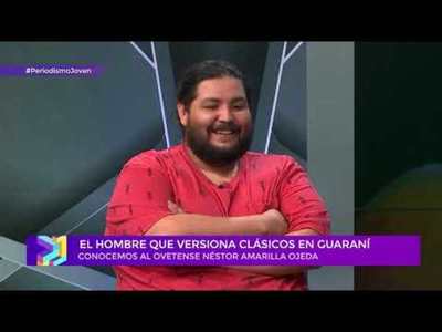 El hombre que versiona clásicos en Guaraní - Tv - ABC Color