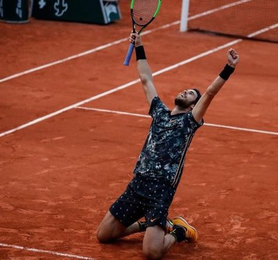 Del Potro cae, Djokovic y Thiem se pasean - Edicion Impresa - ABC Color