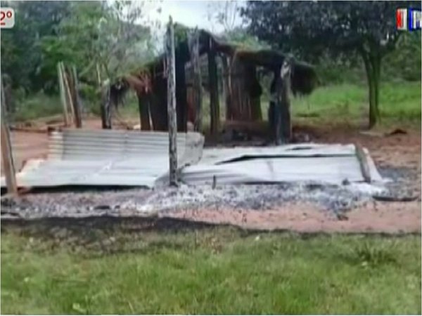 Indígena muere al incendiarse su precaria vivienda en Tacuatí