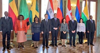 Siete nuevos embajadores fueron acreditados en Paraguay - ADN Paraguayo